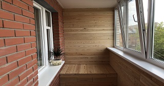 Отделка, остекление, утепление балконов в Ленинске-Кузнецком от 205 руб. м/2.