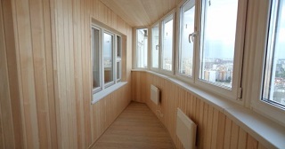 Внутренняя отделка лоджии Ленинск-Кузнецкий, цена от 205 руб. м2